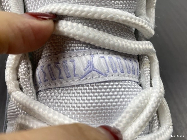 1st Kicks Shoes Violet Pure Jordan Low WMNS AH7860-101 Air 11 0630